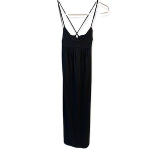 Susana Monaco long black dress size xs